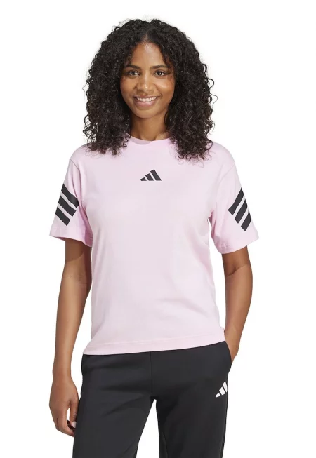 Тениска Future Icons с овално деколте и 3 ивици