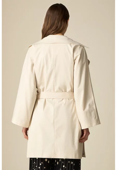 Тренч с двоен ревер