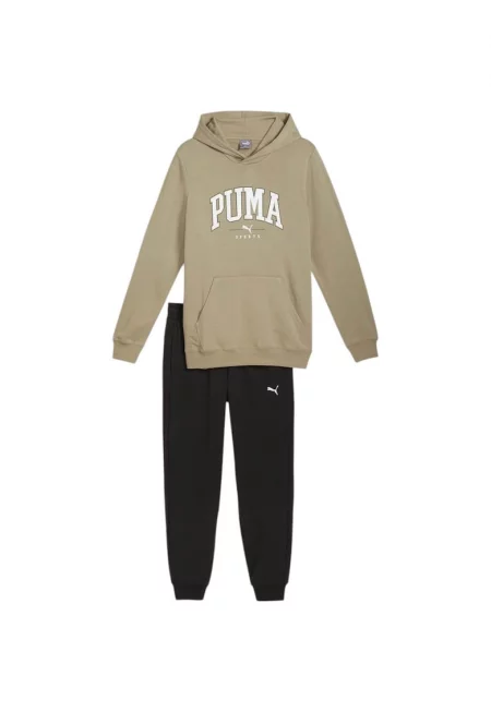 Тренировъчен суитшърт  Squad Hood 42594 - Черен/Каки