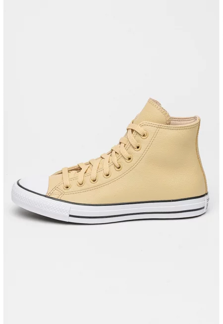 Унисекс кецове All Star от кожа под глезена