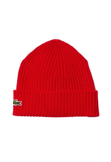 Унисекс рипсена шапка от вълна