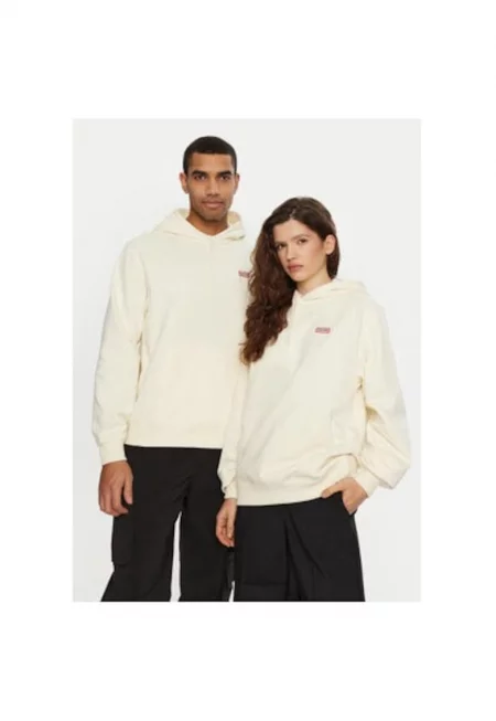 Унисекс суитшърт -  304761416 - Памук - Бежов