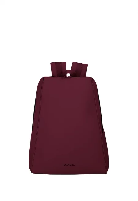 Унисекс текстилна раница с регулиращи се презрамки - Бордо