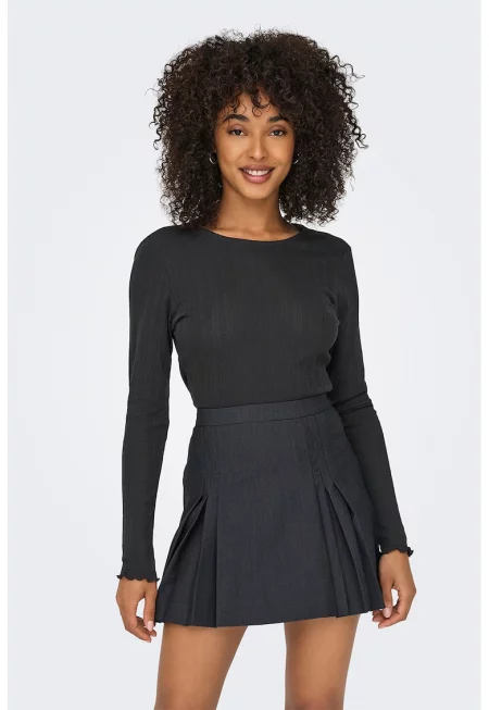 Блуза Carlotta с вълнообразни краища