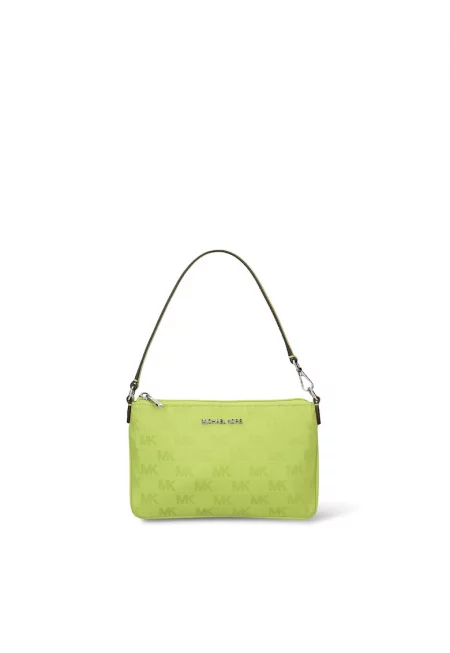 Чанта с монограм - Лайм зелено