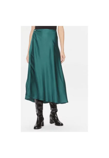 Дамска пола -  303646677 - Вискоза - Зелена - Зелен