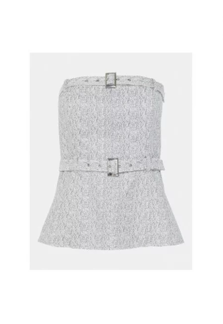 Дамска тениска -  303543365 - Акрил/Полиестер - Сива - Сив