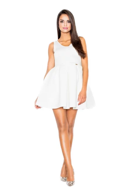 Дамска вечерна рокля Igrainaine M344 екрю