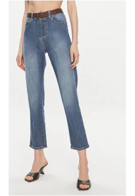 Дамски дънки - МОЛЯ - 06111 - Сини - Памук