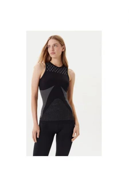 Дамски топ  3SW63H00H - Найлон/Полиестер - Черен - Черен
