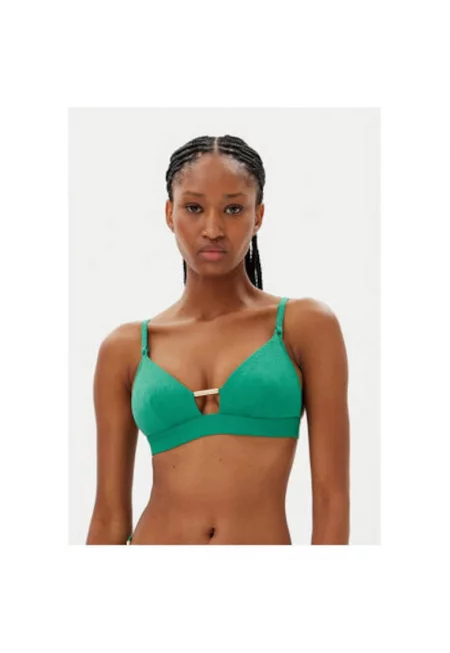 Дамско горнище на бански  C16WQF A06 - Полиамид/Еластан - Зелен