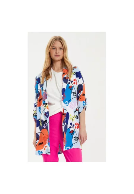Дамско яке -  303838829 - Полиестер - Многоцветно - Многоцветен