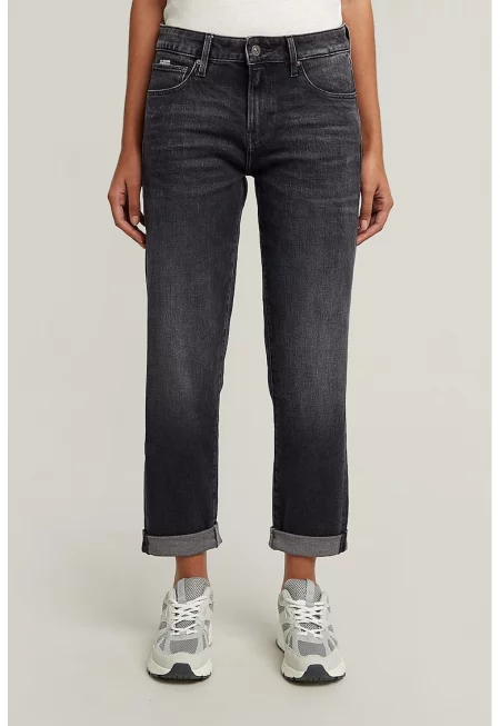 Дънки Kate Boyfriend над глезена - Антрацитно сиво