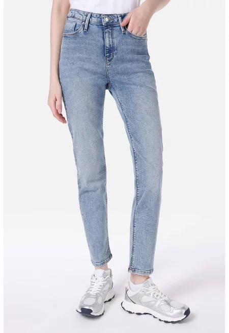 Дънки с миди талия