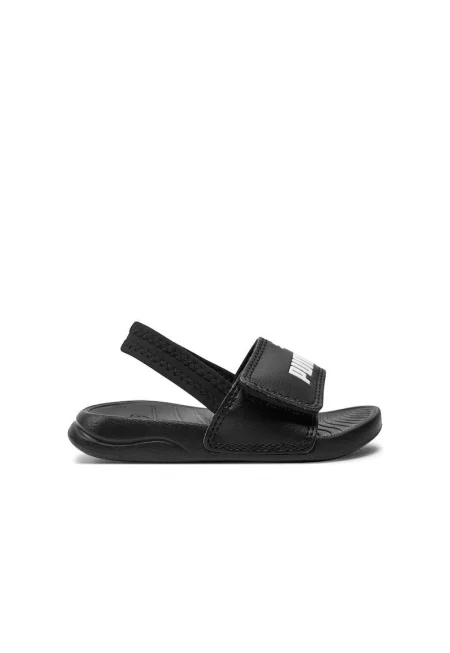 Детски сандали -  301009 - Еко кожа - Черни