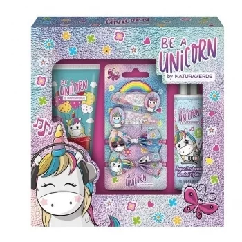 ДИСНИ ЕДНОРОГ Комплект Парфюм 100мл+душ-пяна 100мл+аксесоари за коса