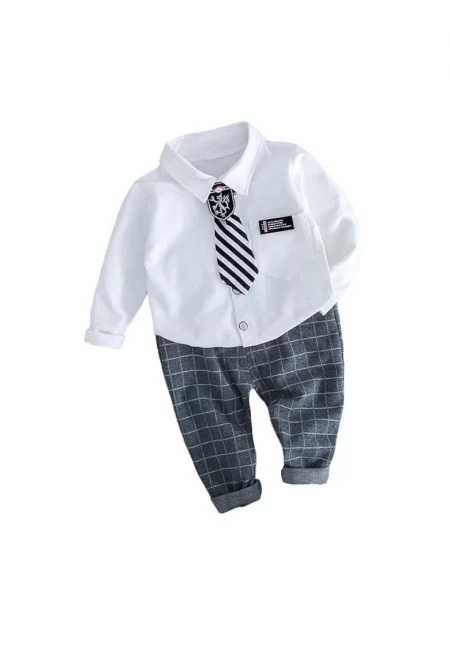Елегантен костюм за момче с риза