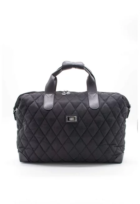 Елегантна duffle чанта - Черен - 33 x 45 x 15 CM