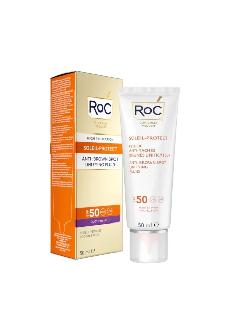 Изглаждащ флуид против петна SPF 50 50 ml - SOLEIL PROTECT -