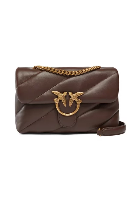 Кожена чанта през рамо Love Classic