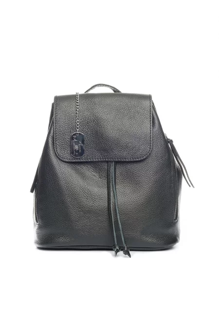 Кожена раница Claire - Черен