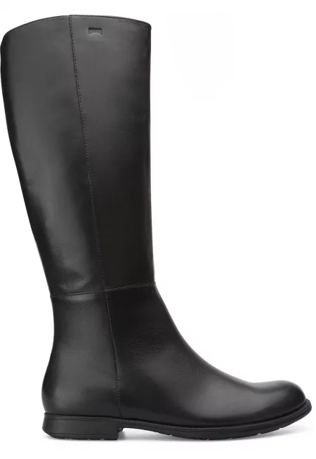 Кожени ботуши Mil 143 - Черен