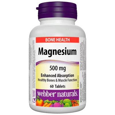 Магнезий, 500 mg x 60 таблетки с оптимална абсорбция