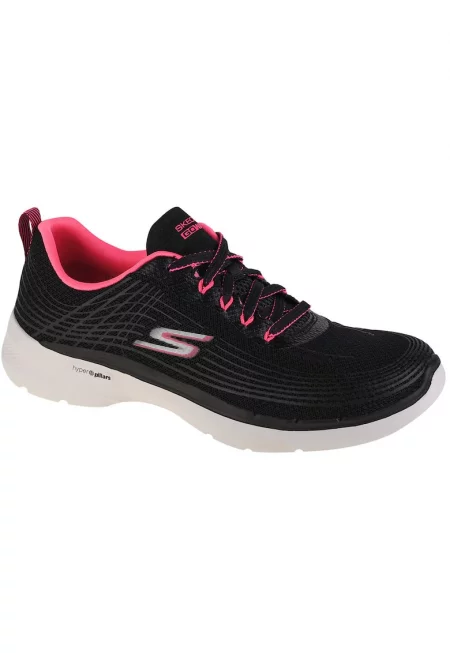 Маратонки -  Go Walk 6 - Stunning Glow 124554-BKHP - черни - Черен