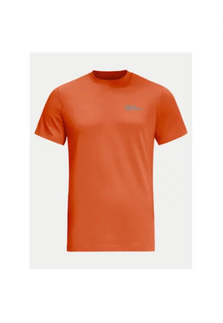 Мъжка тениска  1808382 - Органичен памук - Оранжев - Оранжев
