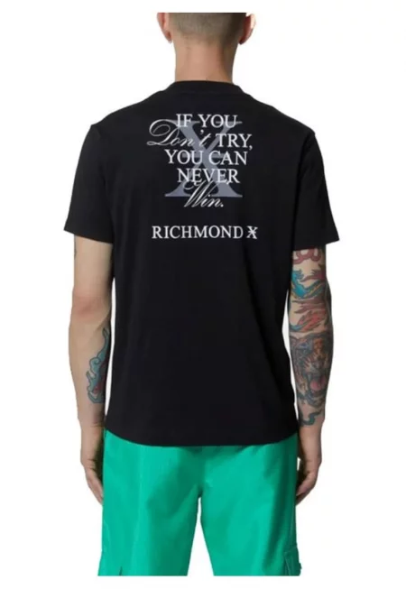 Мъжка тениска  T-SHIRT CEADIR - Памук - Черен - Черен