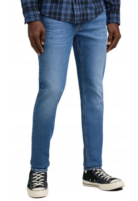 Мъжки дънки  Luke Slim Tapered - сини - slim fit - леко еластични -