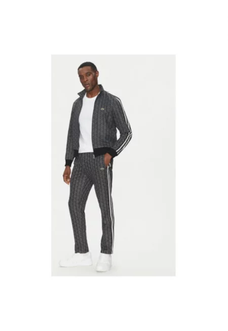 Мъжки панталон -  304997624 - Полиестер/Памук - Сив