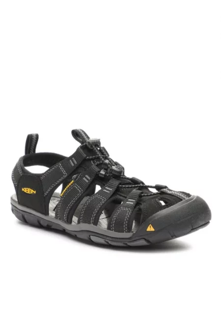 Мъжки сандали  текстил - черни - Черен