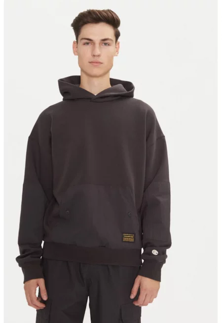 Мъжки суитшърт  в сив цвят - Сив