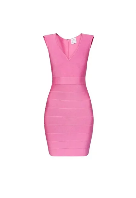 Mini Bandage Dress - Розово