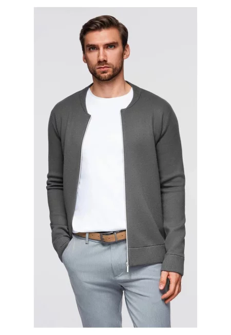 Обикновен суичър с цип  OM-SWZS-0146