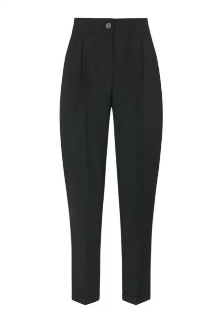 Панталони от вълна с конусовидна кройка