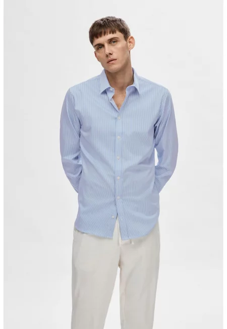 Раирана риза с органичен памук