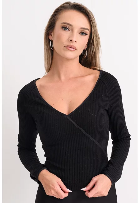 Рипсена шпиц блуза