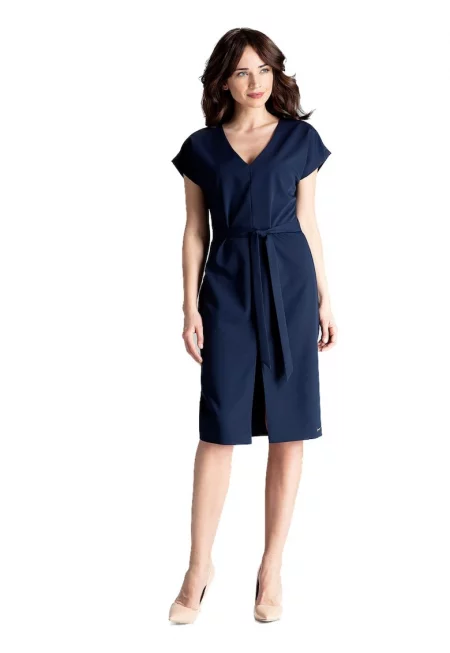 Тъмно синя рокля  Ceka