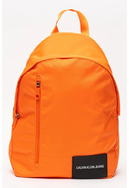 Текстилна раница с лого - Оранжев