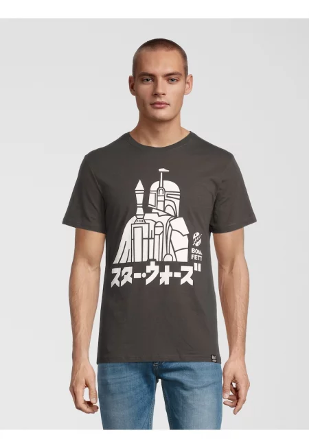 Тениска от памук Star Wars Boba Fett Japanese 3175