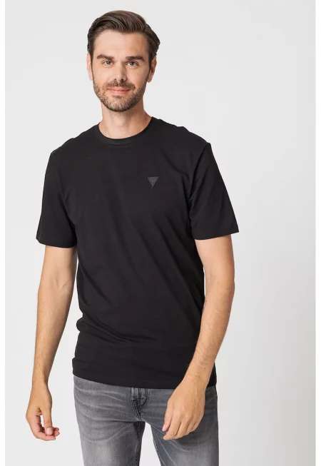 Тениска с модал с овално деколте