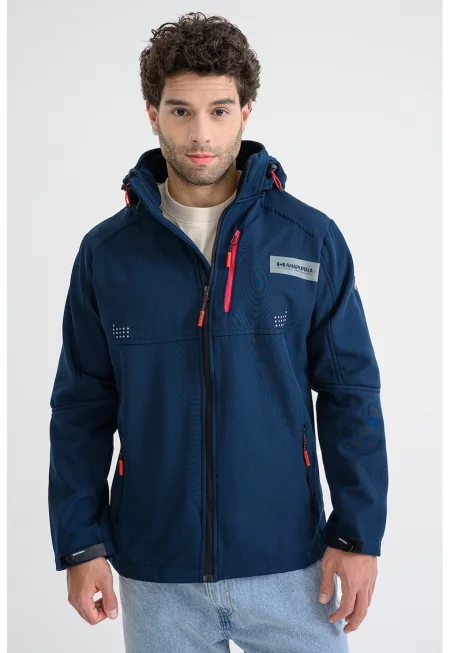 Яке Tabloana с отделяща се качулка - Тъмносин