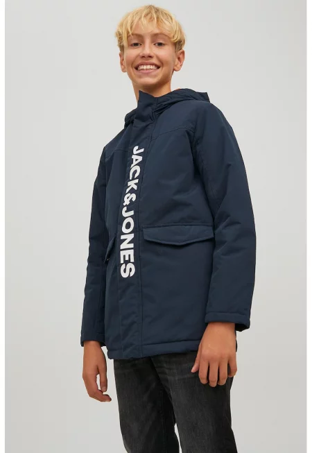 Зимно яке с качулка и лого