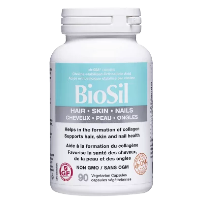 BioSil™ Hair, Skin & Nails/  Коса, кожа и нокти x 90 капсули