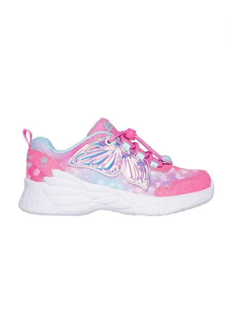 Бляскави спортни обувки Dream Racer с LED светлини