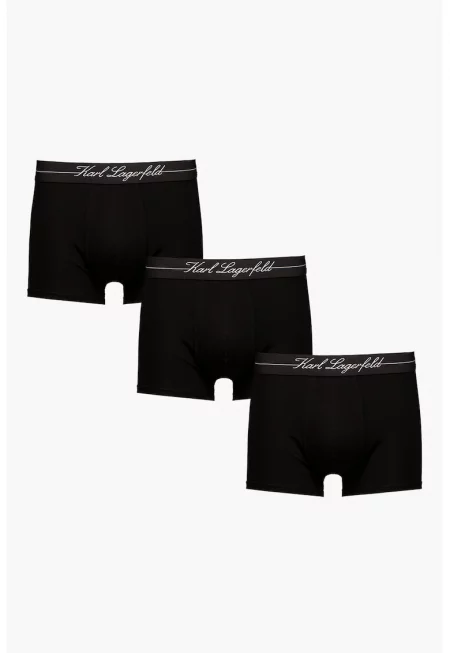 Боксерки с лиосел - 3 чифта - Избеляло черно