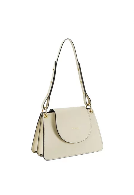 Чанта Premium от естествена кожа 8928 122 Крем 15272 - Крем