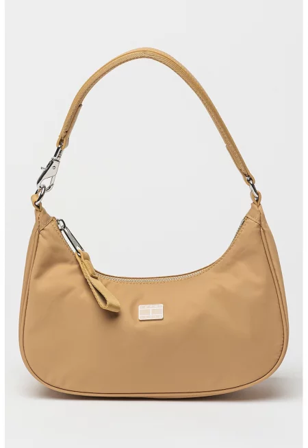 Чанта за рамо Iconic с лого - Камел